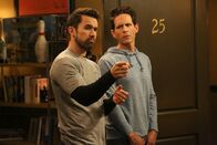 It's Always Sunny in Philadelphia – l-r: Mac (Rob McElhenney), Dennis Reynolds (Glenn Howerton)