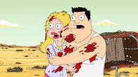 American Dad! – Francine (l.); Stan (r.)