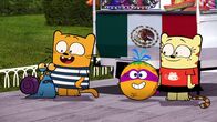 Die Ollie & Moon Show – Ollie und Moon sind gespannt, ob sich Stanley über sein Geschenk freut.
