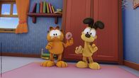 The Garfield Show – Jon hat Garfield einen seiner Geburtstags-Donuts abgegeben, doch das reicht dem verfressenen Kater nicht.