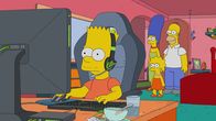 Die Simpsons – (v.l.n.r.) Bart; Marge; Lisa; Homer