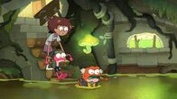 Amphibia – L-R: Anne Boonchuy, Sprig Plantar, Hopadiah "Hop Pop" Plantar