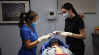 Dr. Pimple Popper – Dr. Sandra Lee performs sugery on Krystal W. forehead cyst with the aid of her assistant, Janet C.