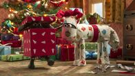 Shaun das Schaf – Timmy und Shaun (r.) als Geschenk verpackt.