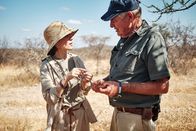 Terra X: Faszination Erde – Sibel Kekilli trifft für "Terra X" die Naturschutzlegende Ian Craig. Zusammen mit ihm macht sie sich auf die Suche nach den grauen Riesen Afrikas.