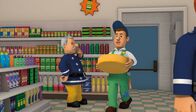 Feuerwehrmann Sam – Mike holt die große Käserolle für das Pontypandy-Käsewettrollen.