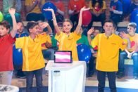 1, 2 oder 3 – Das Rateteam aus Altach/Österreich freut sich auf die Quizshow.