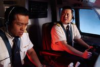 Mayday - Alarm im Cockpit – TORONTO - RE-ENACTMENT - The pilots become worried, F.O. Gunawan (played by Minh Le) and Captain Rozaq (played by Leon Aureus).