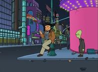 Futurama – L-R: Zapp Brannigan, Kif Kroker