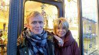 Krause kommt! – Pierre M. Krause zu Besuch bei Judy Winter (re.) in Berlin.