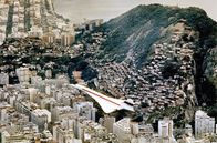 alpha-geschichte: Superjet Concorde – Der Liebling des Jetsets: die Concorde 01 über Rio de Janeiro im Jahr 1971.
