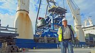 Mega Shippers - Die Cargo-Profis – Nach einer dreiwöchigen Überfahrt von Italien erreicht die Ocean Globe den Hafen von Corpus Christi.