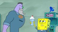 SpongeBob Schwammkopf – L-R: Captain Frostymug, SpongeBob