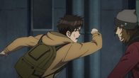 Parasyte - The Maxim – Shinichi Izumi (l.); Mitsuo (r.)