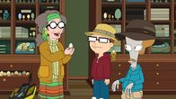 American Dad! – L-R: Elizabeth Hadley, Steve, Roger