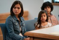 Plötzlich Familie – v.li.: Lizzy (Isabela Moner), Lita (Julianna Gamiz), Juan (Gustavo Quiroz).