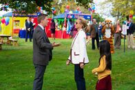 Madam Secretary – L-R: Kevin Rahm as Mike B. and Téa Leoni as Elizabeth McCord