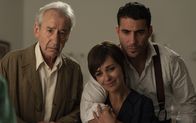 Velvet – (v.l.n.r.) Emilio López (José Sacristán); Ana Rivera (Paula Echevarría); Alberto Márquez (Miguel Ángel Silvestre)