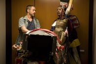 Der Solist – Robert Downey Jnr (Steve Lopez) and Jamie Foxx (Nathaniel Ayres) in THE SOLOIST.