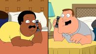 Family Guy – Cleveland Brown (l.); Joe Swanson (r.)