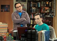 The Big Bang Theory – Johnny Galecki (Leonard Hofstadter), Jim Parsons (Sheldon Cooper).