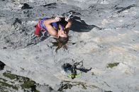 Bergwelten – Barbara Zangerl (oben) und Nina Caprez am Weg auf die 4te Kirchlispitze über die Route "Unendliche Geschichte 8b+".