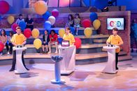 1, 2 oder 3 – Wer heute wohl den Piet-Flosse-Pokal mit nach Hause nehmen wird? Das Rateteam aus Tullnerbach/Österreich ist motiviert, viele Punkte zu erspielen.