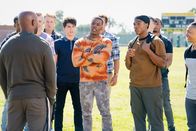 All American – Daniel Ezra (Spencer James), Spence Moore II (Chris).
