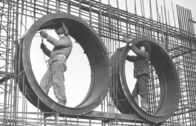 Tschernobyl - Die Katastrophe – Im Februar 1970 beginnen die Bauarbeiten für das sowjetische Atomprojekt Tschernobyl. In der benachbarten Atomstadt Prypjat werden rund 50.000 Menschen wohnen. Aufnahme vom Juli 1975.