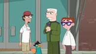 Phineas und Ferb – PAUL, PERRY THE PLATYPUS, MAJOR MONOGRAM, CARL
