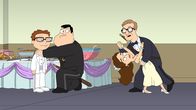 American Dad! – L-R: Steve, Stan, Shannon, Michael