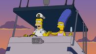 Die Simpsons – Homer (l.); Marge (r.)