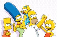 Die Simpsons – (32. Staffel) - (v.l.n.r.) Bart; Marge; Maggie; Homer; Lisa