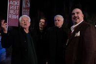 Tatort – Von links: Ivo Batic (Mirsolav Nemec), Kalli Hammermann (Ferdinand Hofer), Franz Leitmayr (Udo Wachtveitl) und Dr. Matthias Steinbrecher (Robert Joseph Bartl).