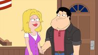American Dad! – L-R: Francine, Stan