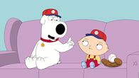 Family Guy – Brian Griffin (l.), Stewie Griffin (r.)