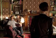 Sherlock – Dr. John Watson (Martin Freeman, l.); Sherlock Holmes (Benedict Cumberbatch, r.)