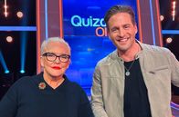 Quizduell - Olymp – Team "Musical": Angelika Milster (l.) und Alexander Klaws (r.).