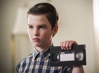 Young Sheldon – Iain Armitage (Sheldon Cooper).