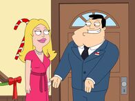 American Dad! – L-R: Francine, Stan