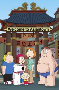 Family Guy – (v.l.n.r.) Chris Griffin; Brian Griffin; Meg Griffin; Stewie Griffin; Lois Griffin; Peter Griffin