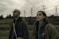 The Silence – l-r: Stanley Tucci, Ally (Kiernan Shipka)