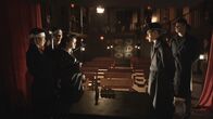 Puppet Master - Axis of Evil – L-R: Nozoki-ya (Gu Yingfeng), Buta (Xiangfu Zhang), Ozu (Ada Chao), Max (Tom Sandoval), Klaus (Aaron Riber)