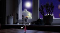 Unser Sandmännchen – In der Küche steht der kleine Löffel traurig am Fenster. Er wäre zu gern einmal auf dem Mond. Wie kann man da helfen?