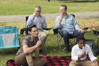 Modern Family – L-R: Ronaldo (Christian Barillas), Pepper Saltzman (Nathan Lane), Cameron Tucker (Eric Stonestreet), Lionel (Cedric Joe)