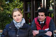 Sturm der Liebe – Theresa (Ines Lutz, l.); Konstantin (Moritz Tittel, r.)