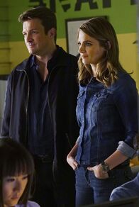 Castle – Ein neuer Fall beschäftigt Castle (Nathan Fillion, l.) und Beckett (Stana Katic, r.) ...