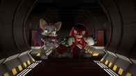 Sonic Prime – v.li.: Rebel, Knucks