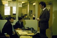 Dirty Harry – Bressler (Harry Guardino, l.) Chico (Reni Santoni, M.); Harry (Clint Eastwood, r.)