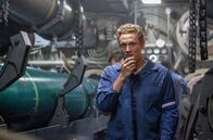 Kursk – Pavel (Matthias Schweighöfer) im Torpedoraum der „Kursk“